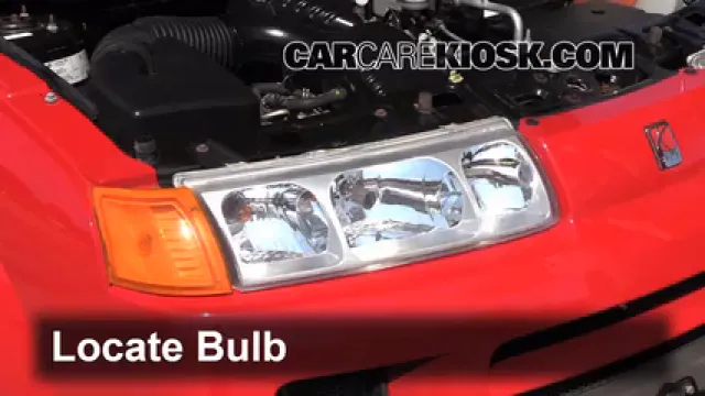 2005 Saturn Vue 2.2L 4 Cyl. Luces Faro delantero (reemplazar foco)